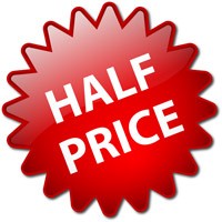 half price